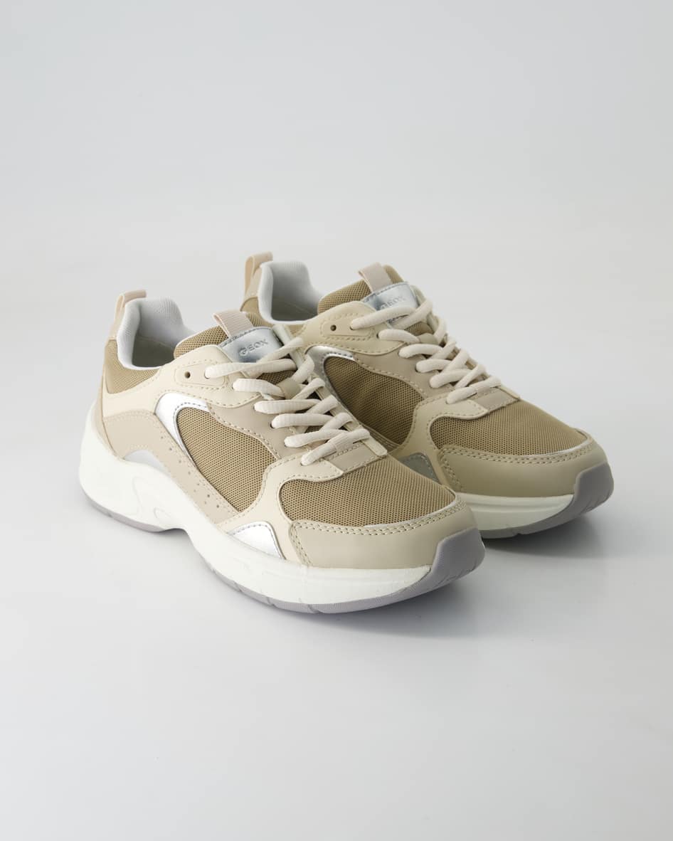 Geox Zarvia Sneaker in Beige