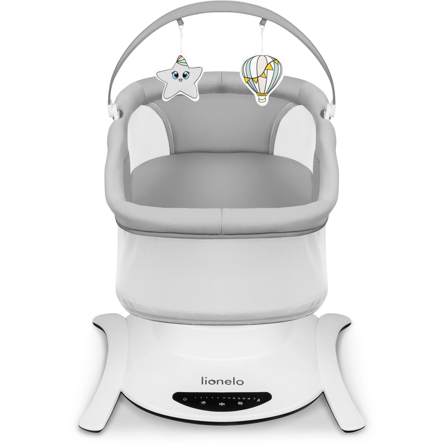 lionelo Babyschaukel Bella Set Grey Concrete