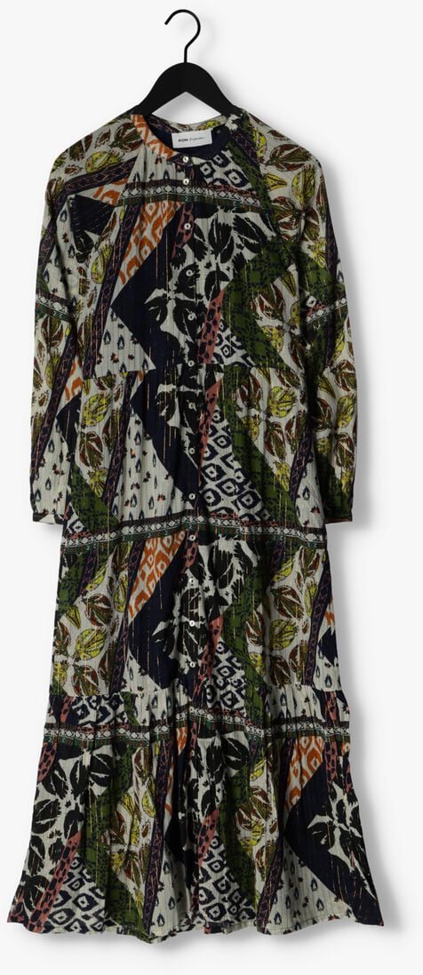 POM AMSTERDAM multi pom amsterdam maxi jurk dress 7092