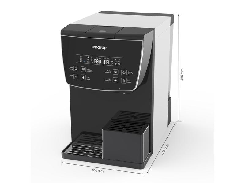 smardy blue Wasserbar tata Osmoseanlage Wasserspender als Komplettlösung für Alltag und Beruf
