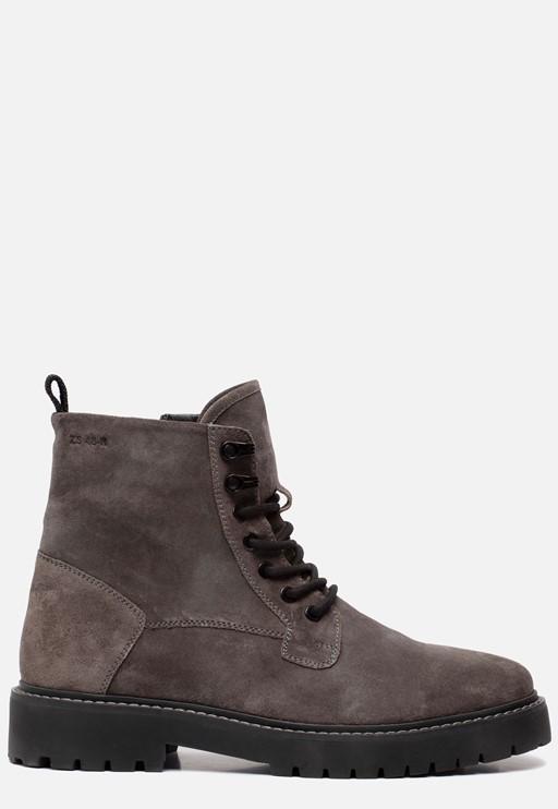 Invinci Veterboots grijs Suede