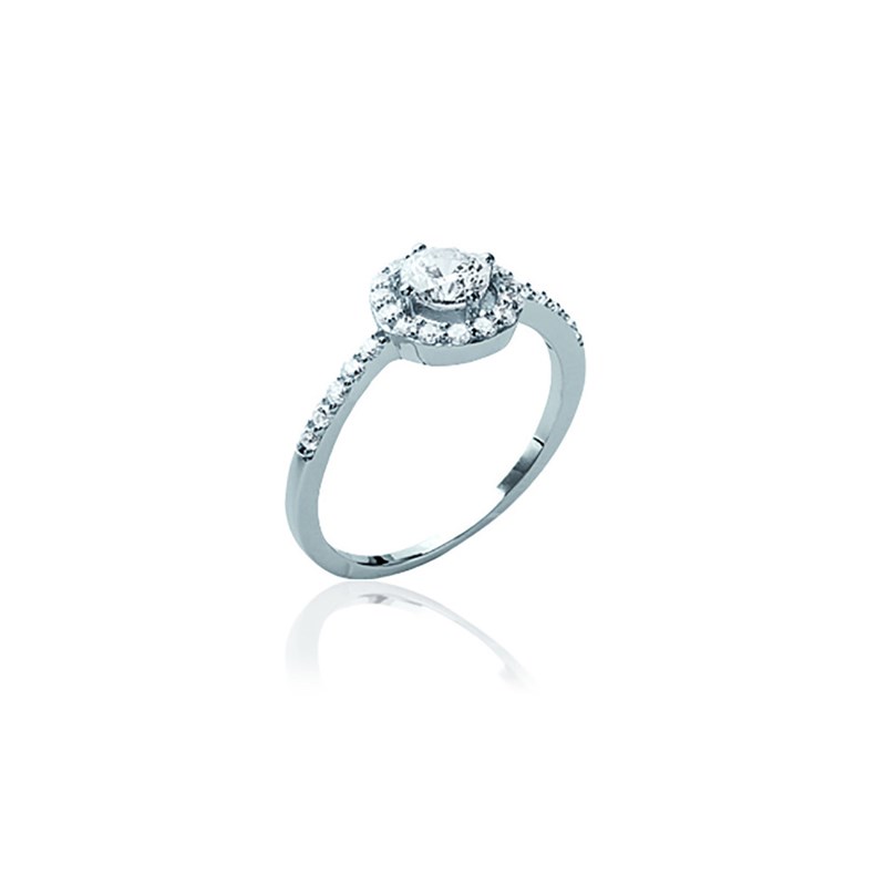 Bague Femme - Argent 925 - Oxyde de zirconium