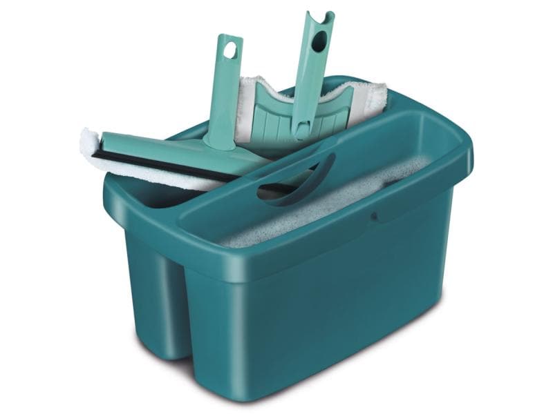 Leifheit Putzeimer Combi Box 2 l, Türkis Passend zu Eimer Combi