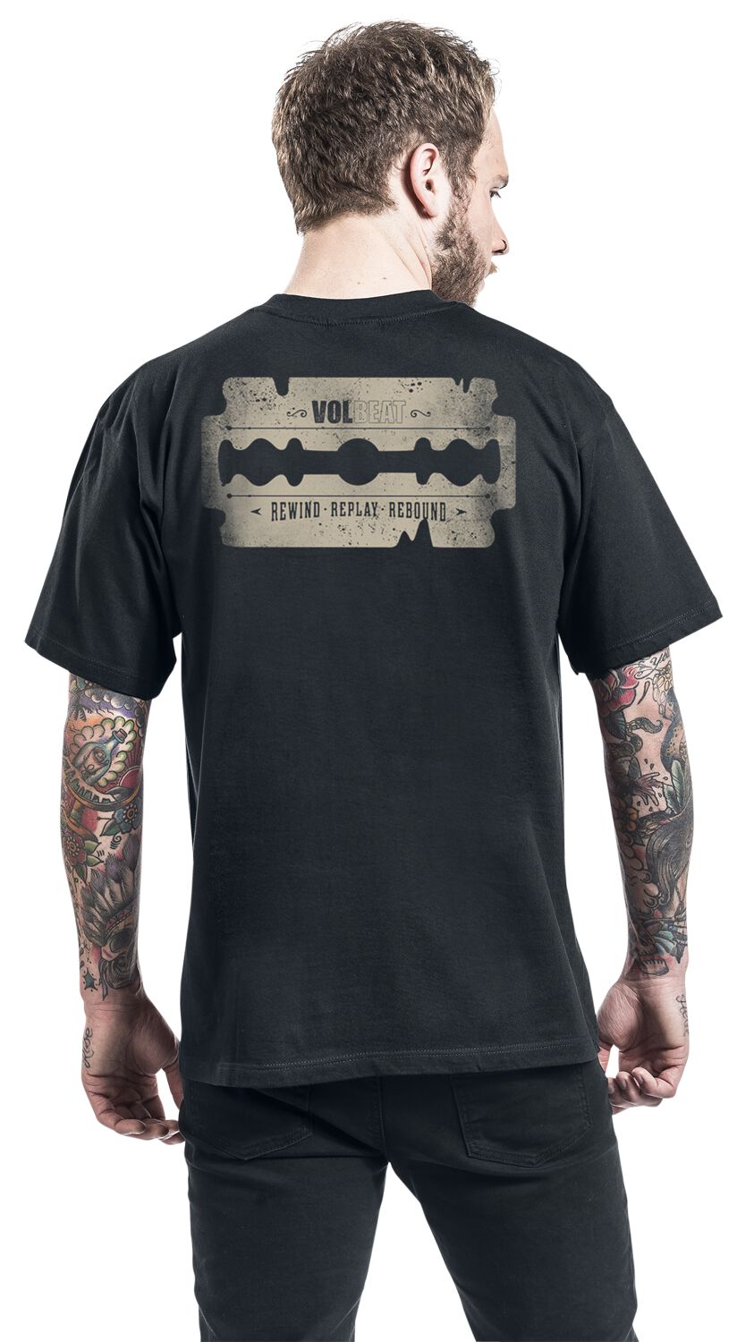 Logo Usé | Volbeat T-Shirt Manches courtes