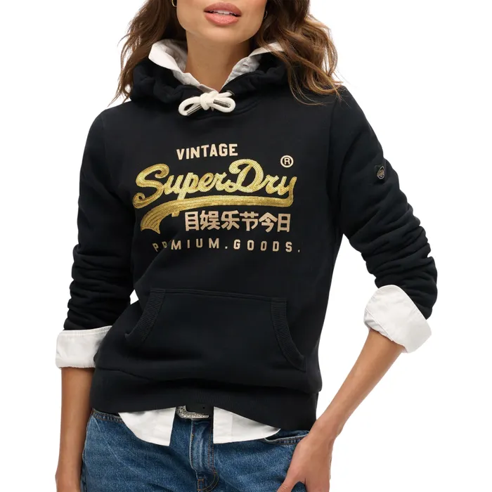 Superdry Vintage Logo Hoodie Dames
