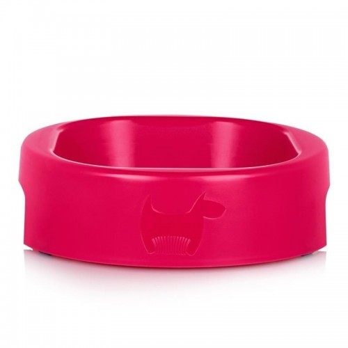 Tigela antibacteriana para cães Hero Hownd, cor fúcsia