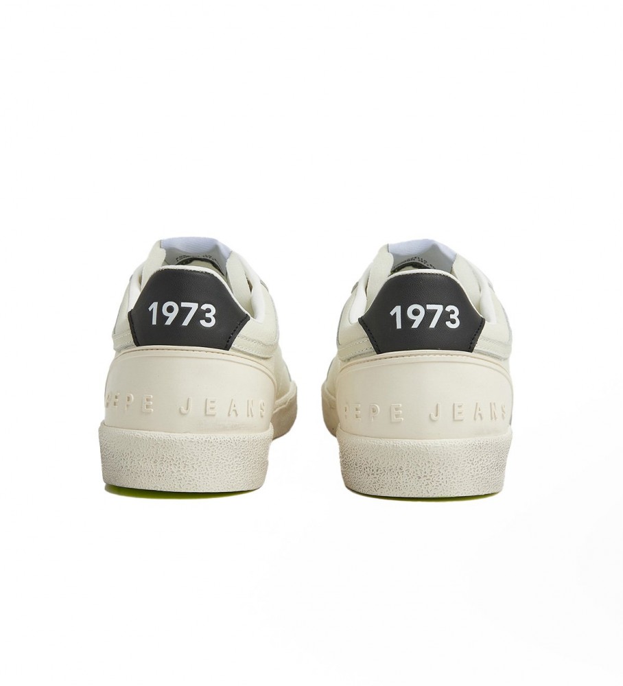 Tênis Pepe Jeans Kenton Vintage de Couro Branco