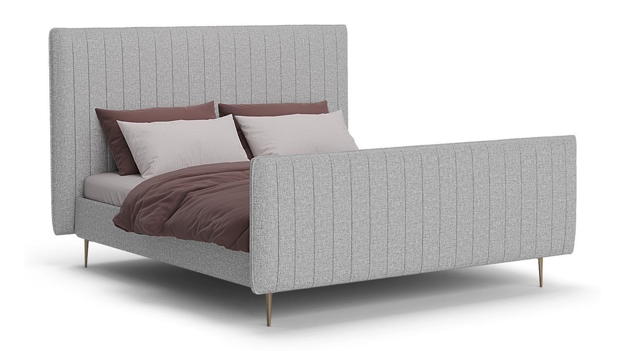 Bed Ruby - Linen touch light grey