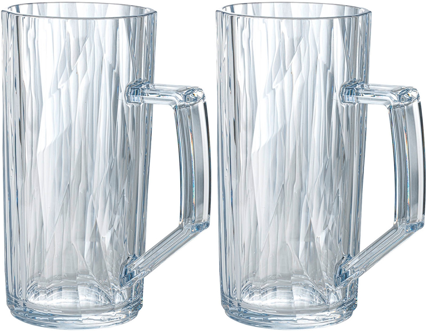 Koziol Superglas CLUB No. 26 2er Set 500 ml crystal clear