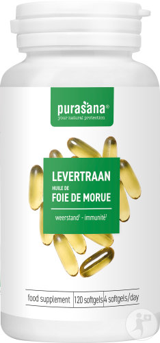 Purasana Huile Foie De Morue 120 Capsules