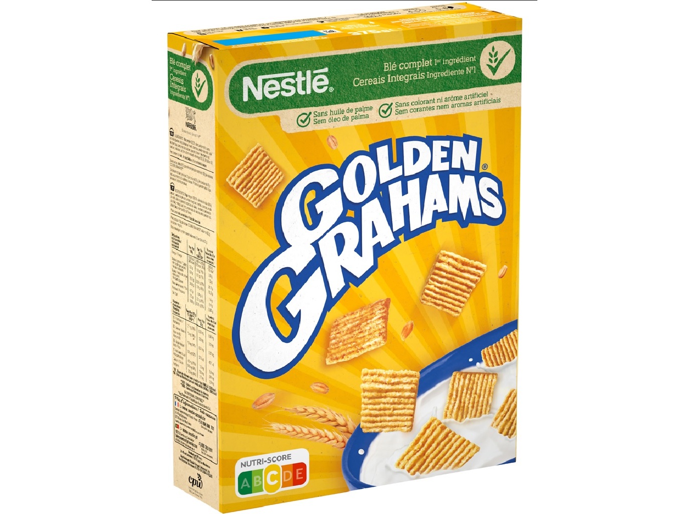 CEREAIS NESTLÉ GOLDEN GRAHAMS MEL 375G