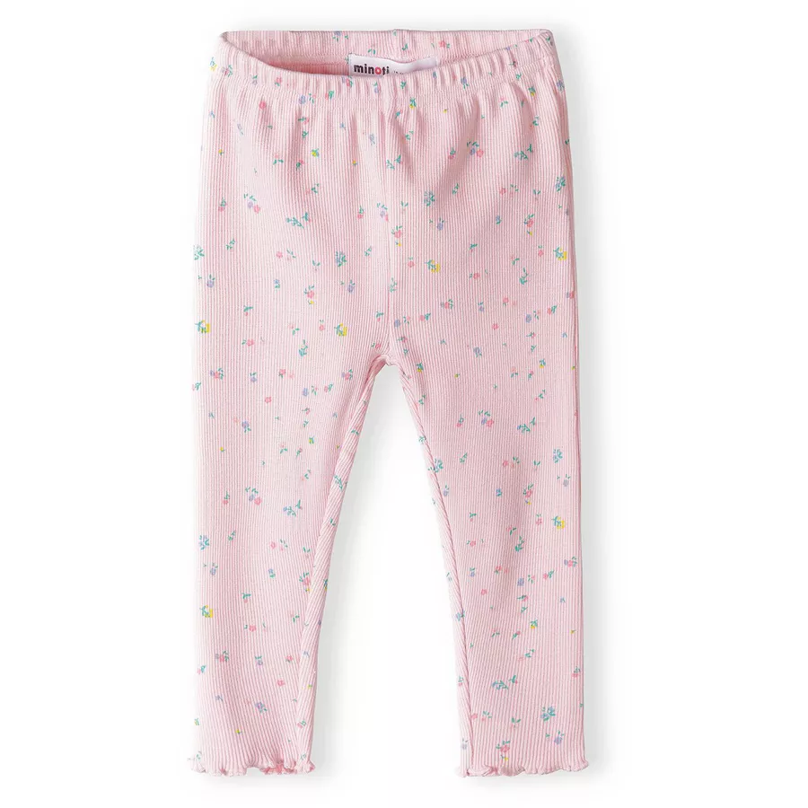 MINOTI Sweatshirt und Leggings Set Beige MeliertHellrosa