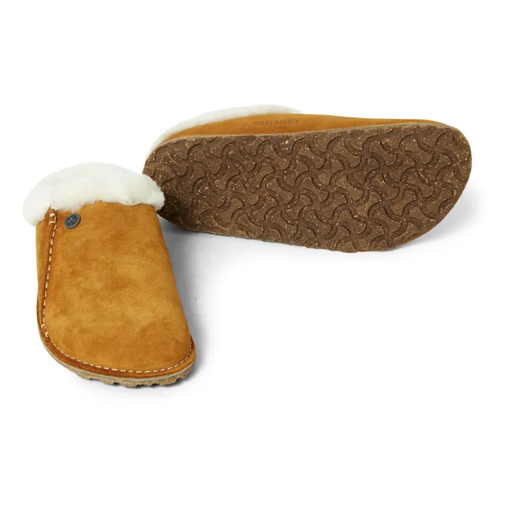 BIRKENSTOCK Chaussons Zermatt Premium Shearling - Collection Adulte | Camel