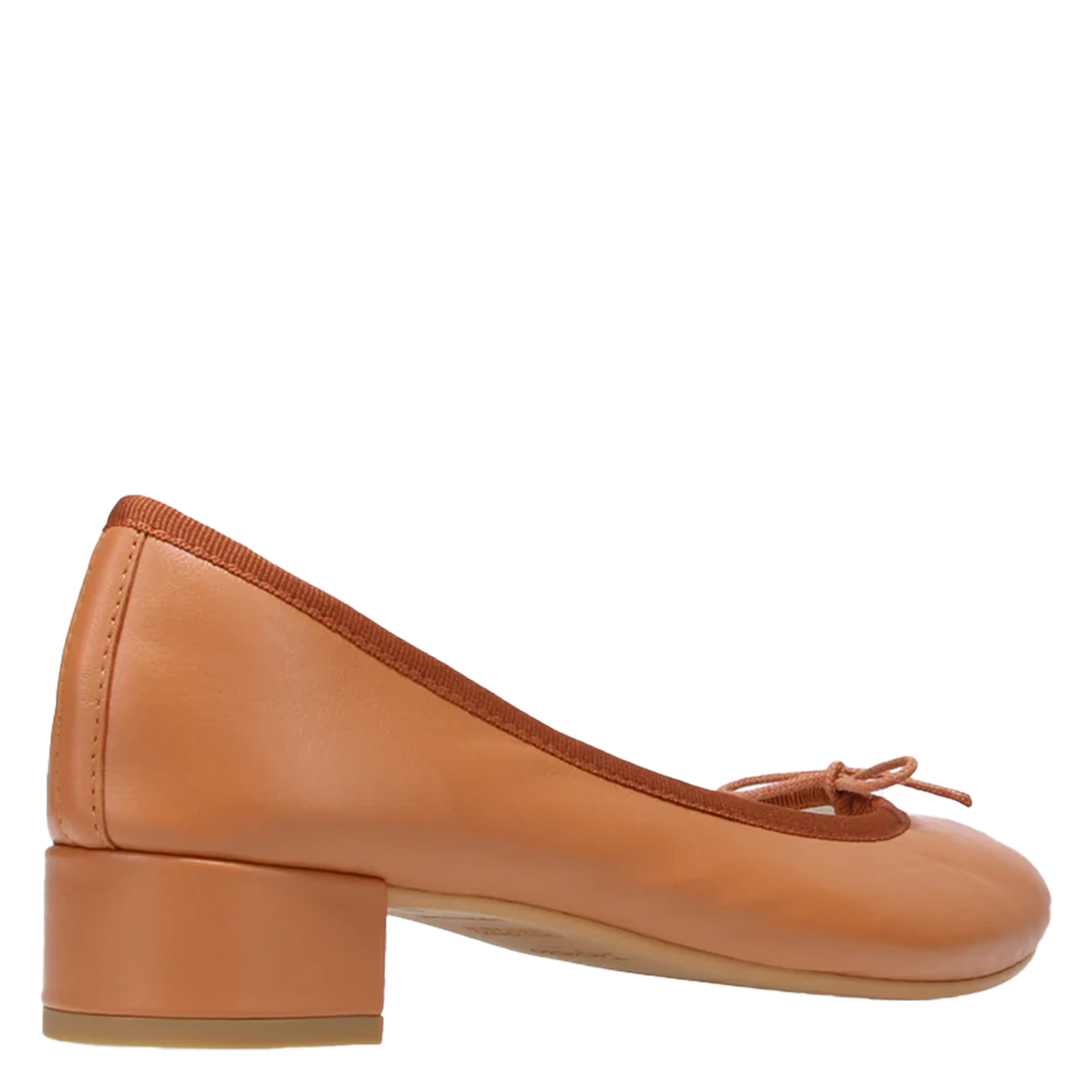 CAMILLE - Ballerines en cuir | Marron