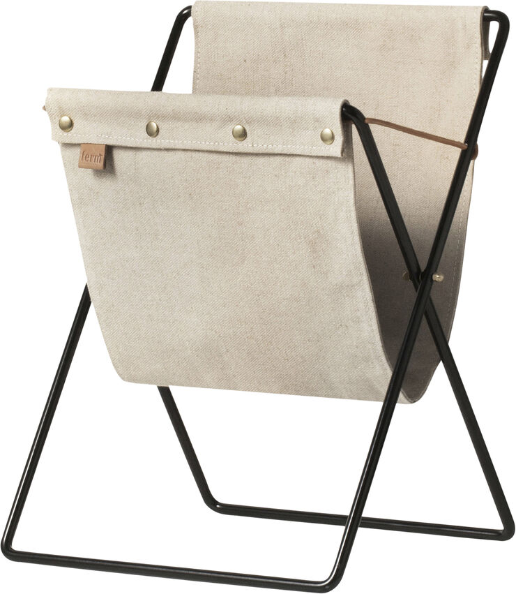 ferm LIVING Herman magasinstativ Black
