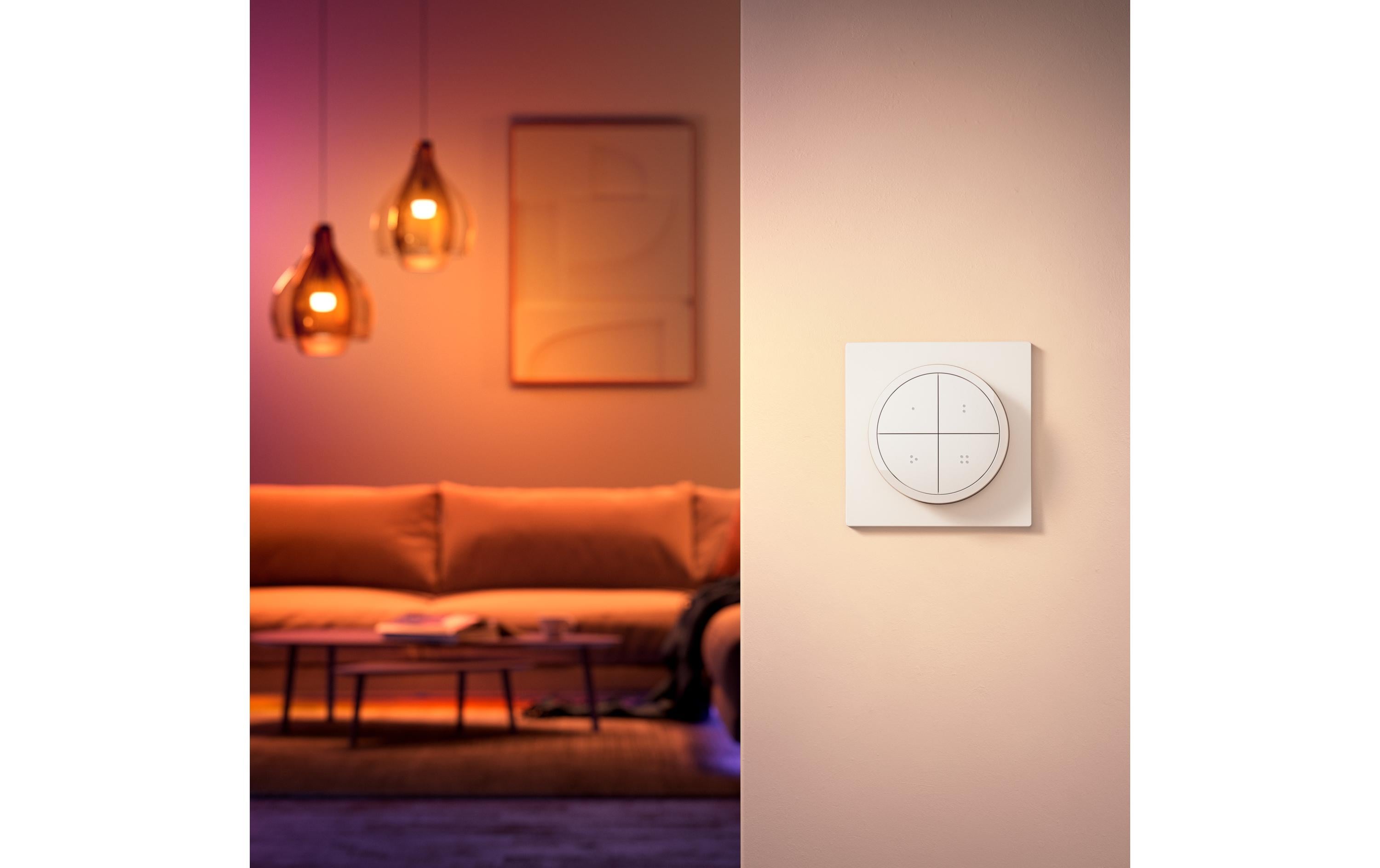Zubehör Tap Dial Schalter, Weiss, EUZubehör für Philips Hue Lichtsystem