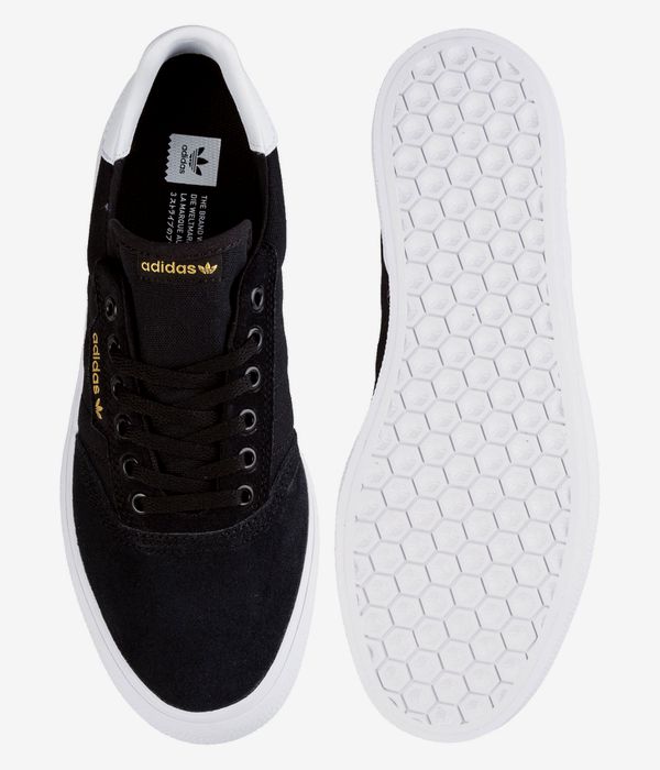 adidas Skateboarding 3MC Suede Schuh (core black white)