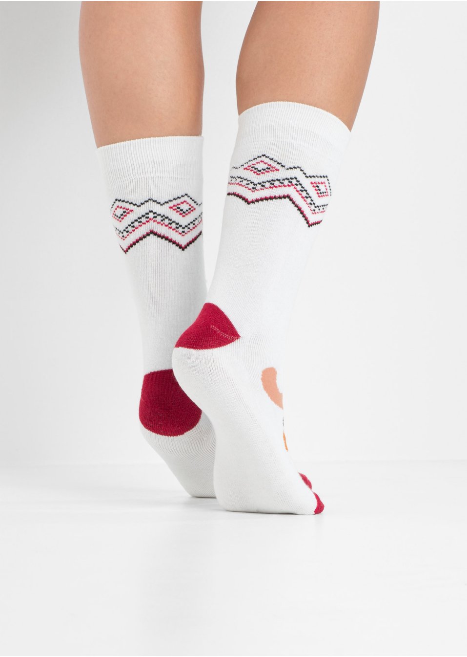 Lot de 3 paires de chaussettes thermo avec carte message pour cadeau
