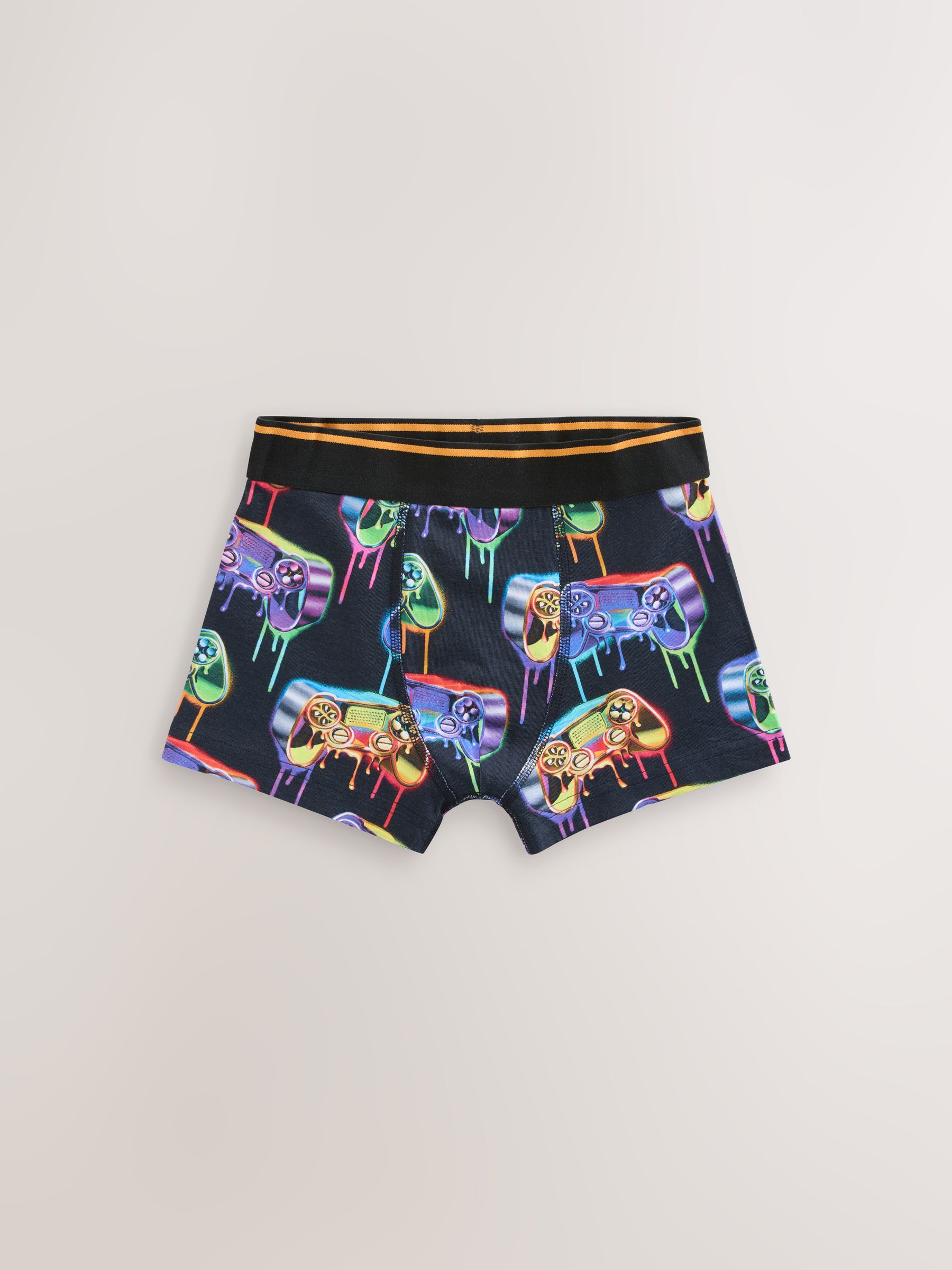 Grafittiprint gamer - Verpakking van 5 boxers (2-16jr)