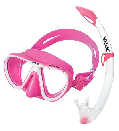 Seac Snorkels?t - Bella - Pink/Hvid