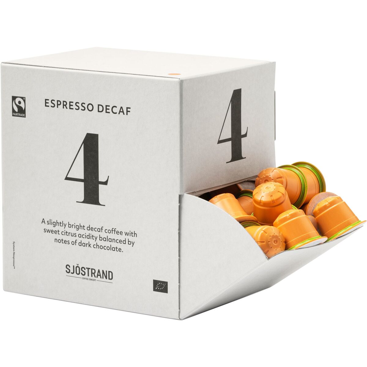 N°4 Espresso Decaf Kapsler, 100 pack