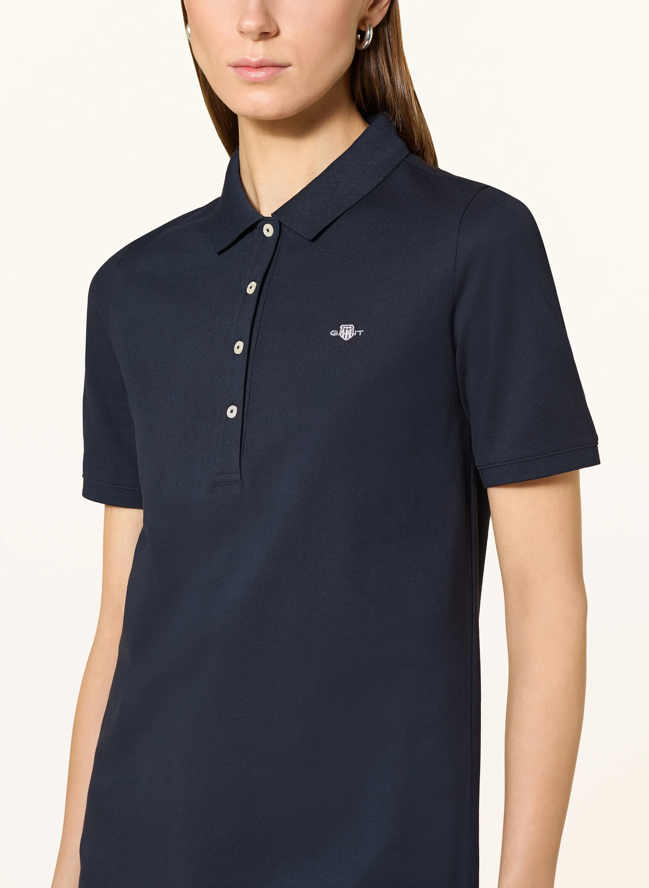 GANT Piqué-Kleid SHIELD