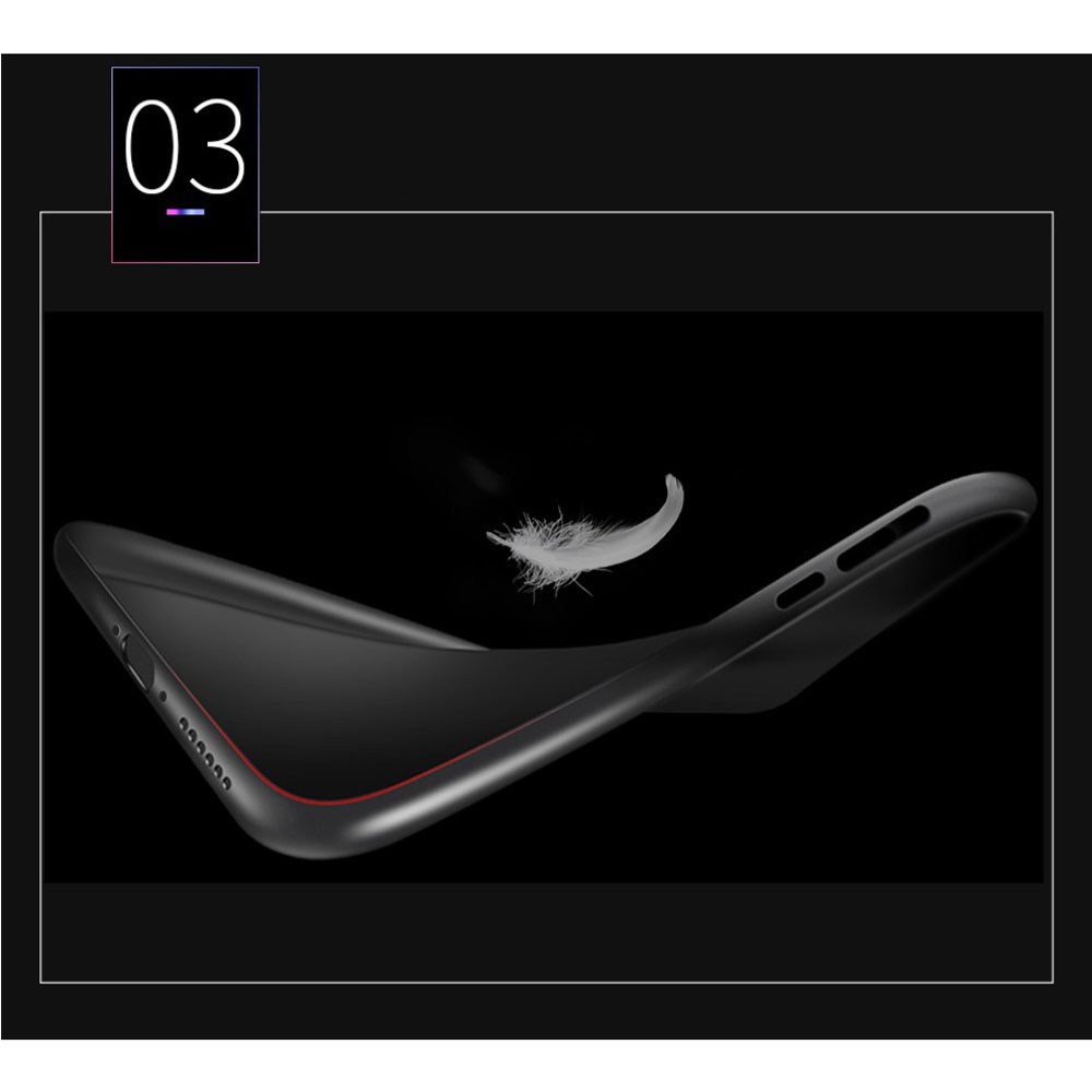 iPhone 12 Pro Hülle Hardcase Ultra Thin 0.18mm - Schwarz