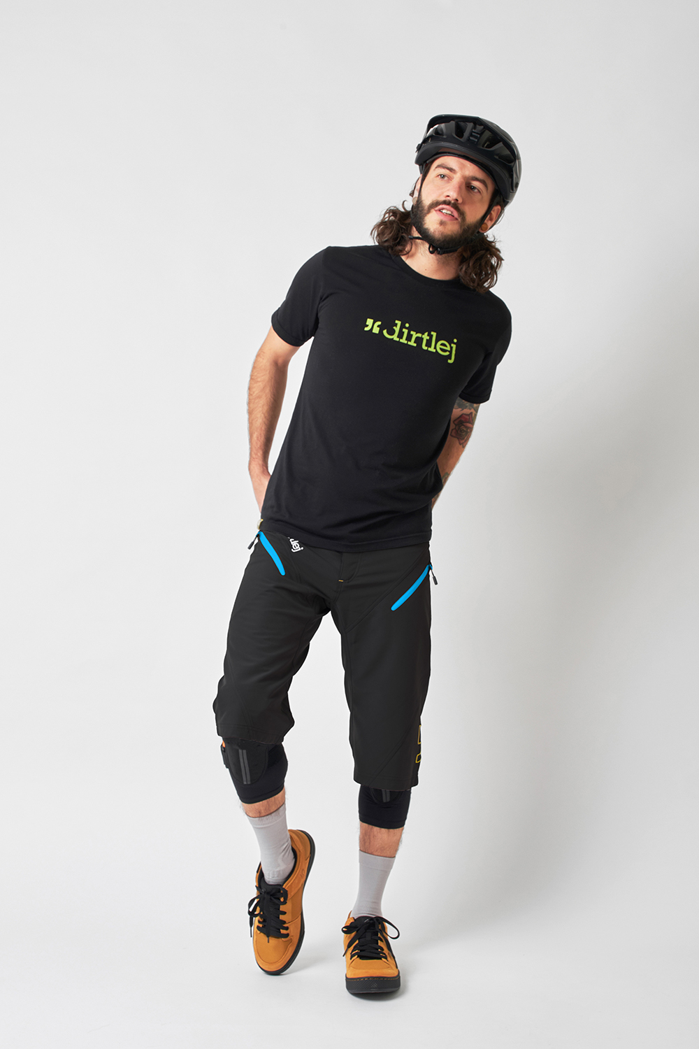 Dirtlej Trailscout Sommer MTB Shorts Sort