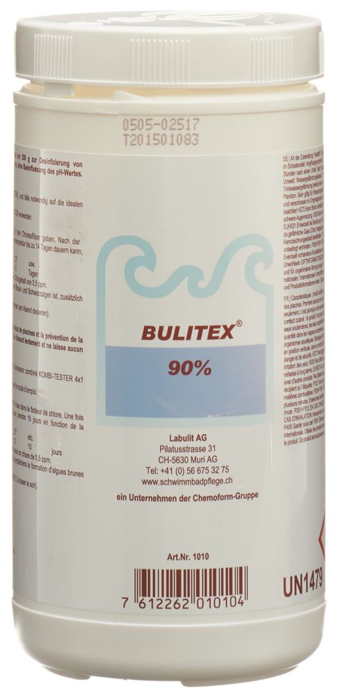 BULITEX Chlor-Tabletten Tabl 1 kg