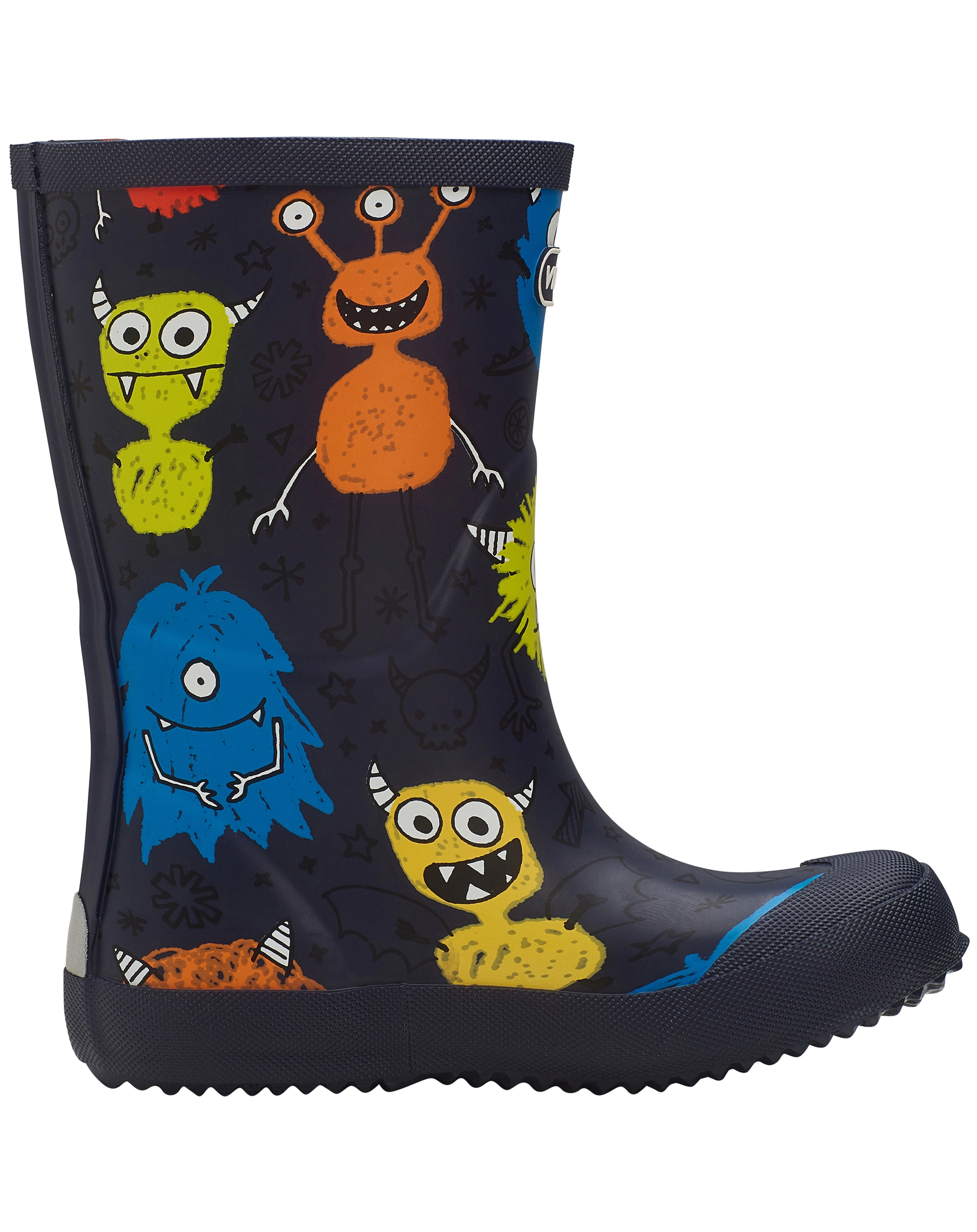 Gummistiefel INDIE MONSTER in navy/multi