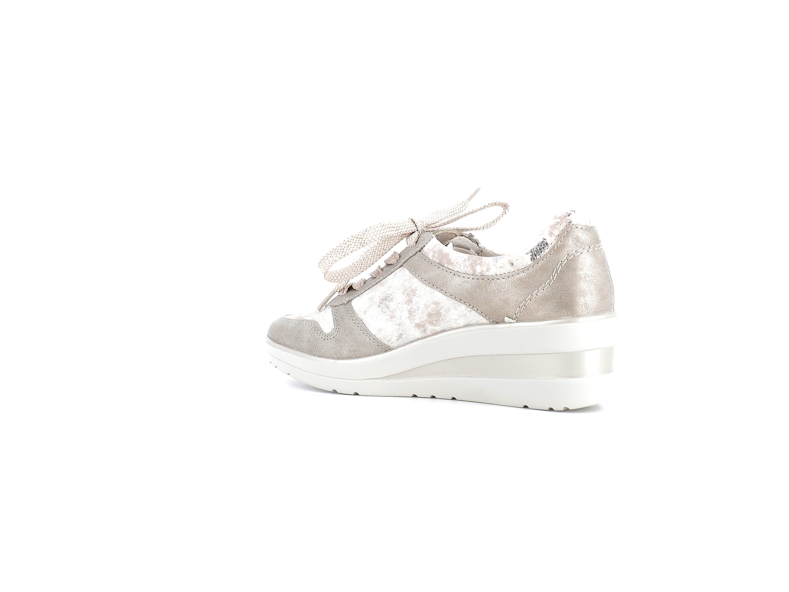 Remonte-R7213 Matières combinées Beige Rose