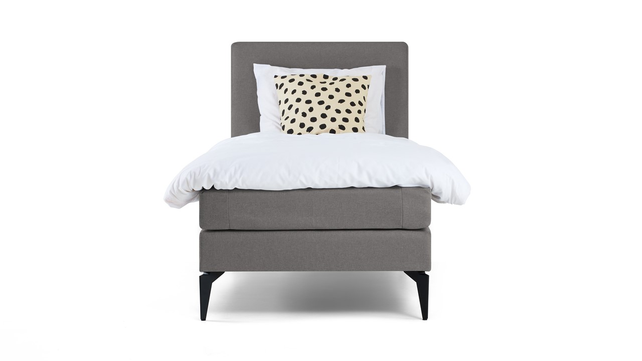 Boxspring Cisano light grey