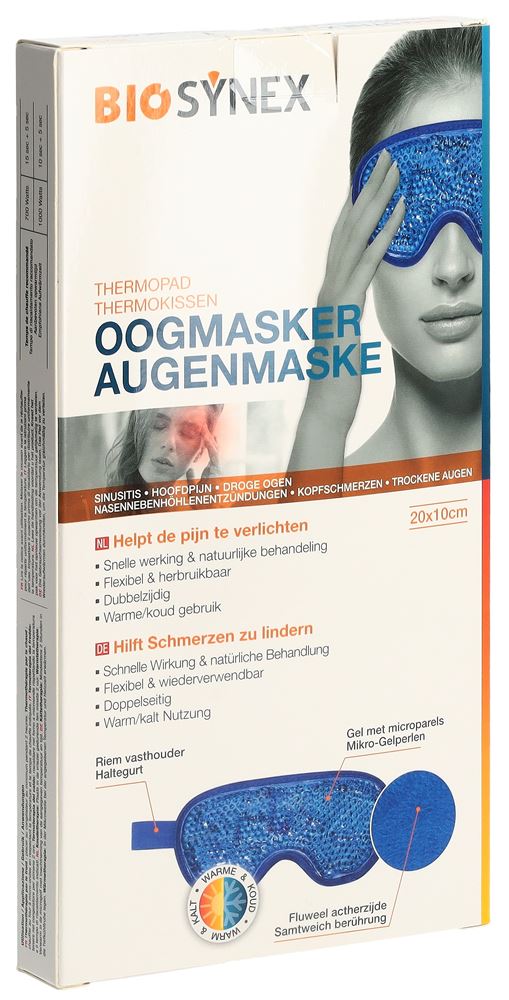 BIOSYNEX Kalt Warm Kompresse<br>1 Stück, Augenmaske