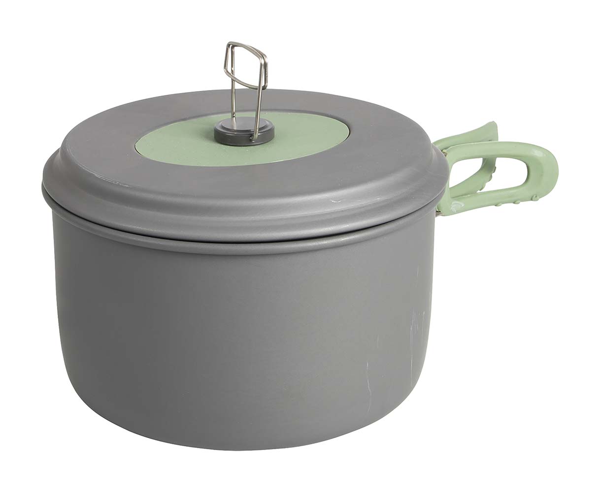 Bo-Camp Explorer XL 4-delige pannenset met theeketel