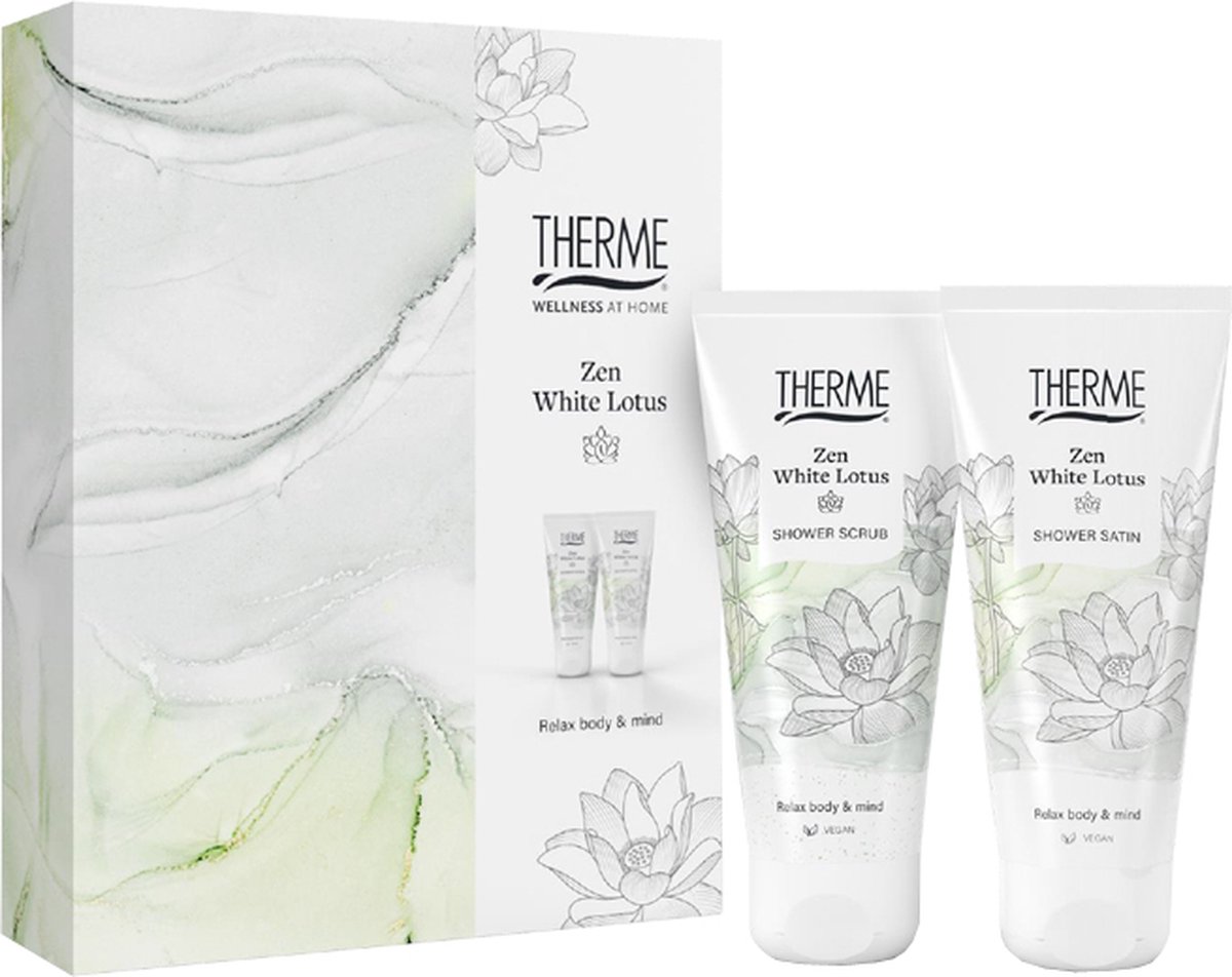Therme Gift Set White Lotus Scrub (1 stuk)