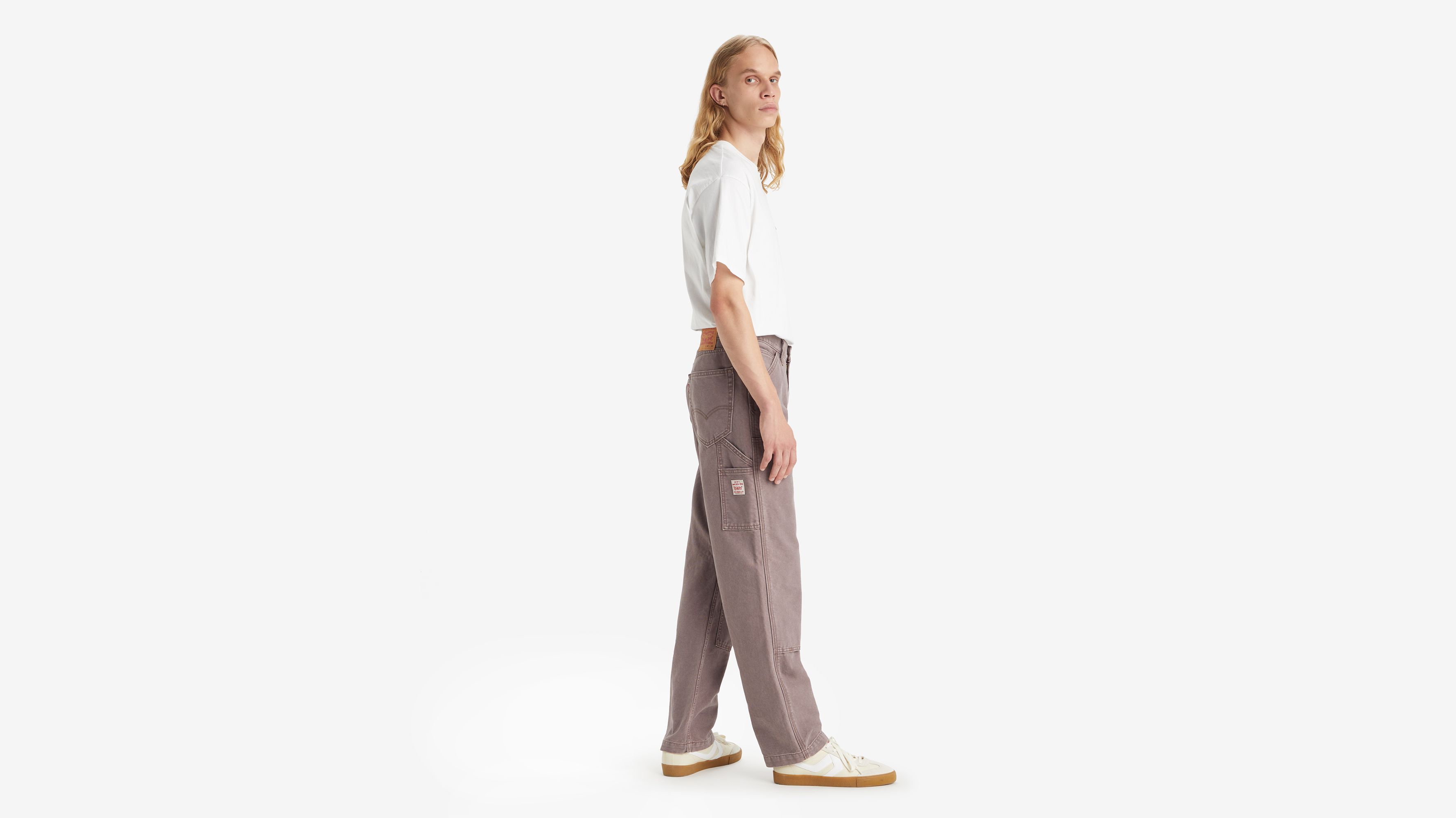 Pantalon 568™ Stay Loose patch genoux - Plum Truffle Super Sweet - Violet
