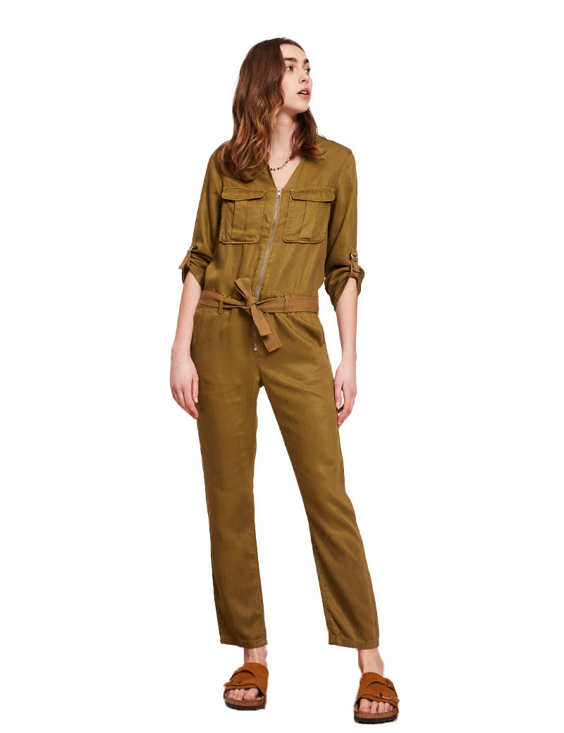 LAB DIP COMBINAISON FEMME LEANN TENCEL ALGUE