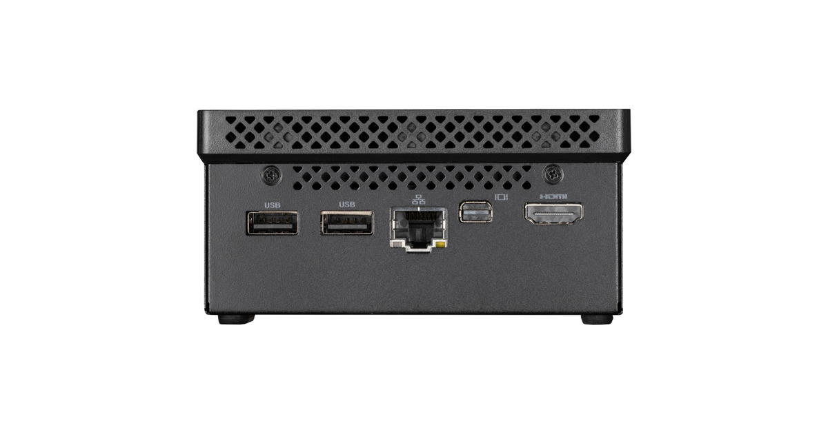 GIGABYTEBRIX GB-BMCE-4500C barebone  (Zwart | Celeron N4500 | UHD Graphics 605)