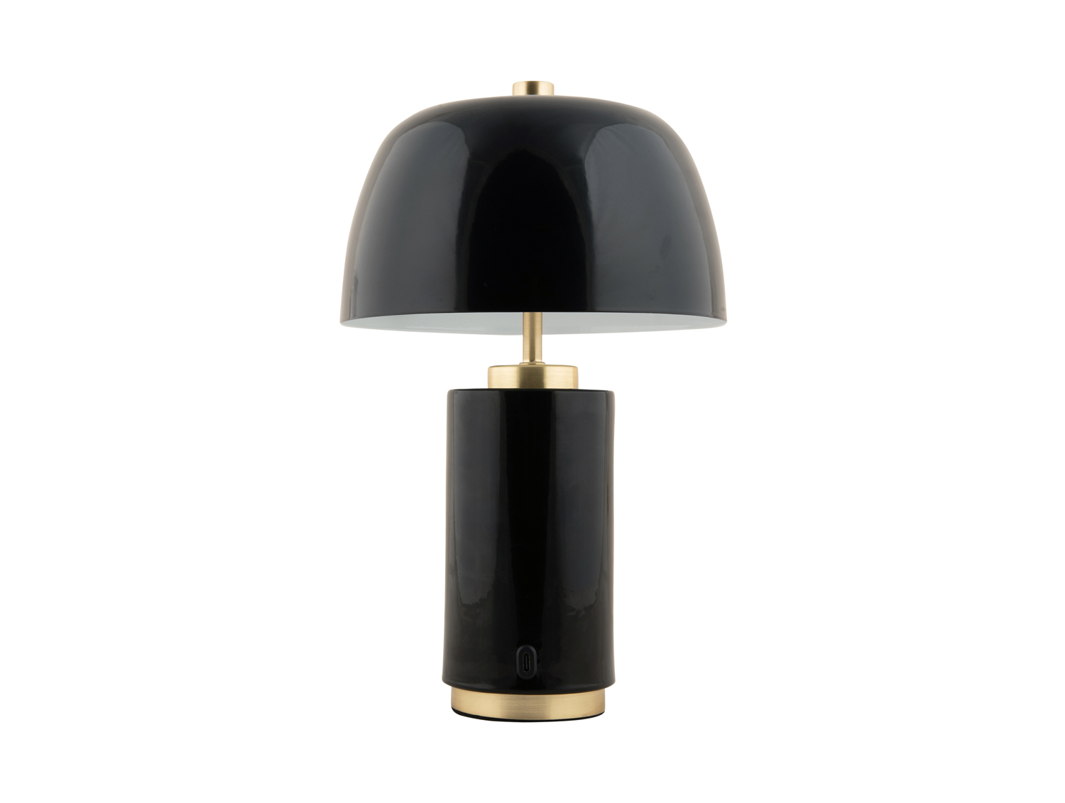 Table lamp Freya LED iron black
