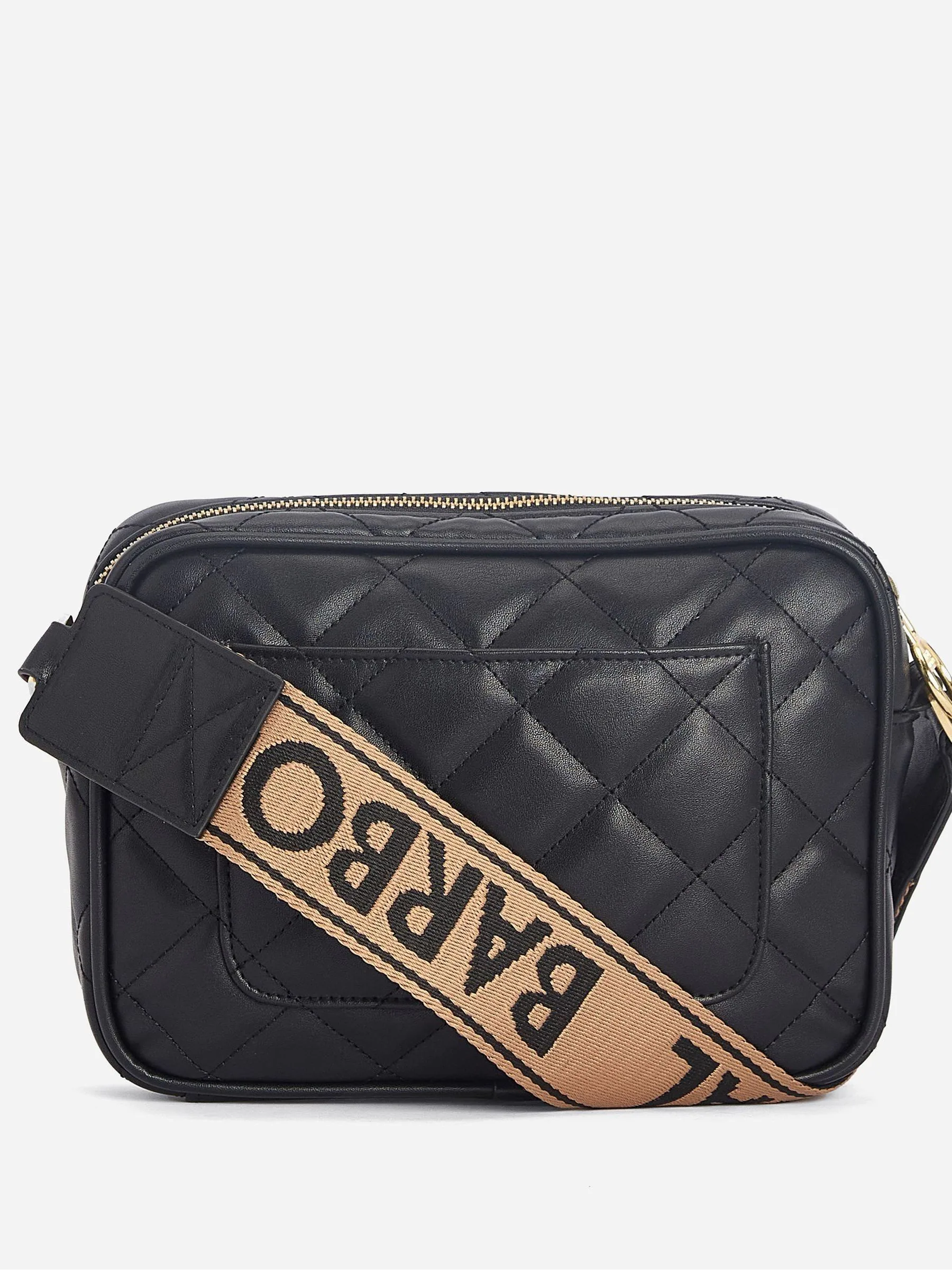 Zwart - Barbour® International gewatteerde Sloane crossbodytas