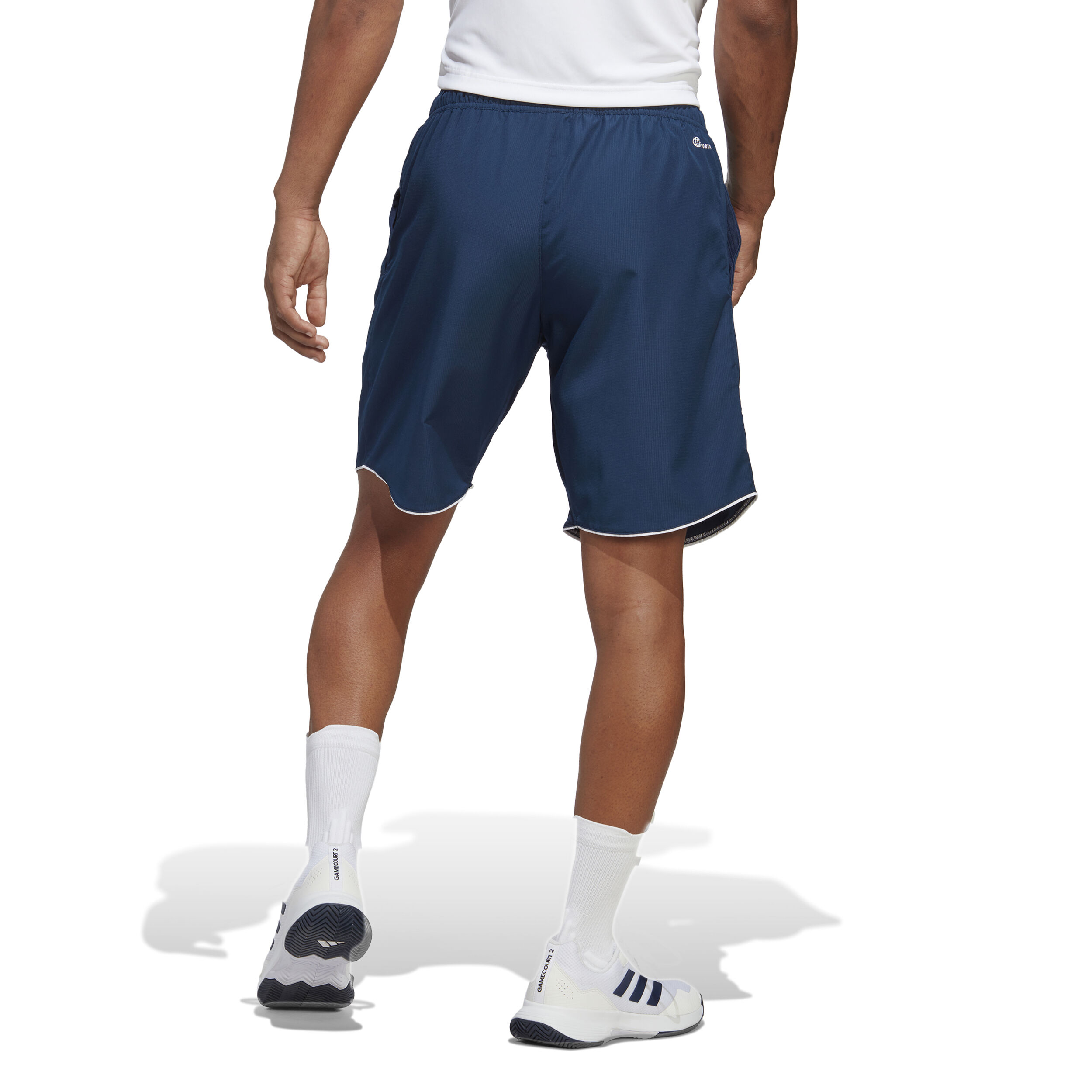 adidas Club 9in Shorts Hommes - Bleu