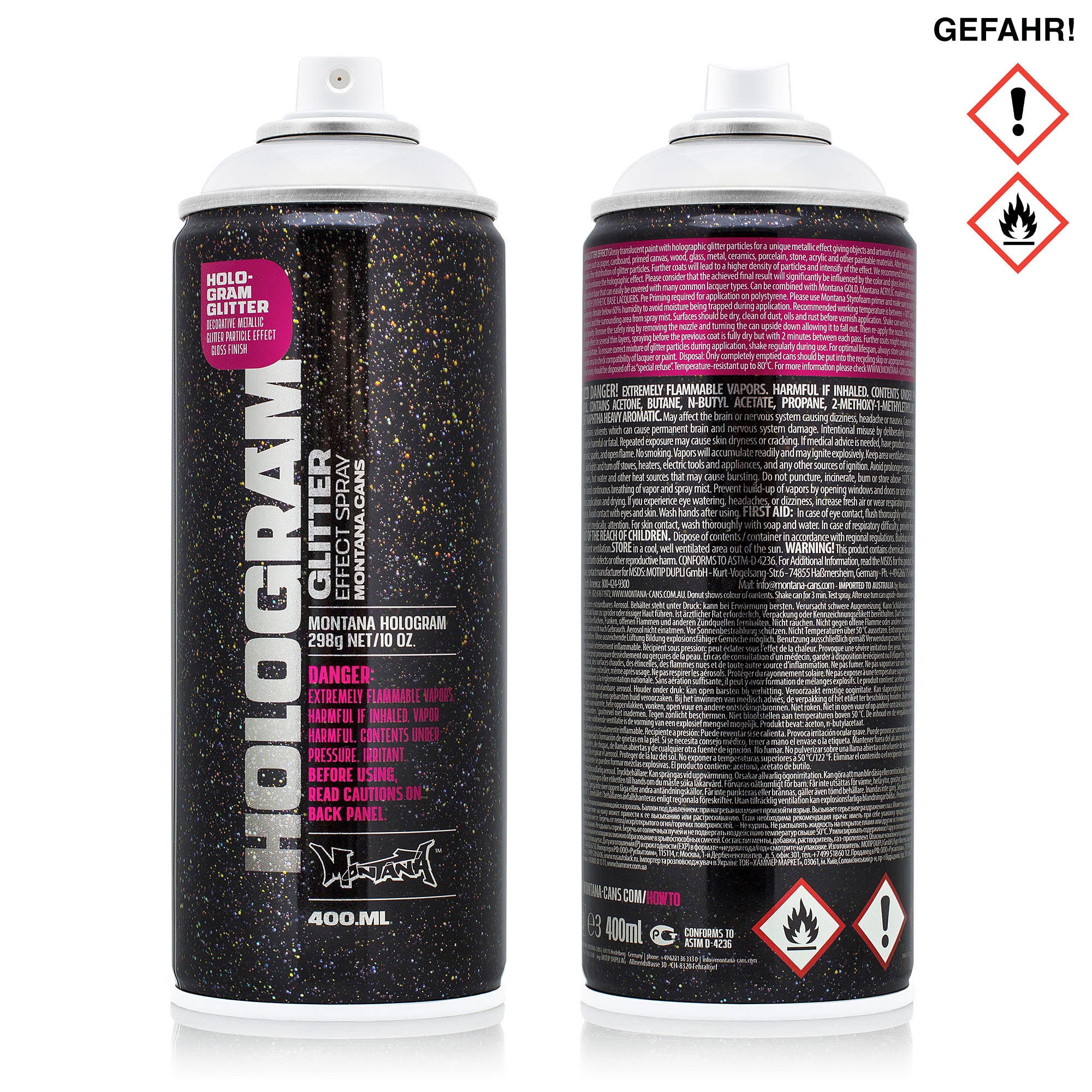 Montana<br>glitter hologram effect spray 400 ml