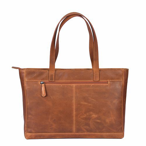 Sparwell Knox Laptopbag Creative Katherine | Shopper Cognac