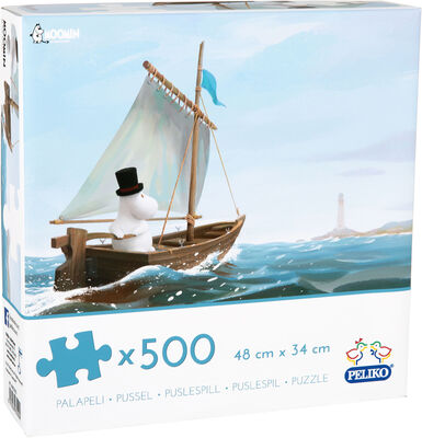 Mummitrollet Puslespill 500 brikker