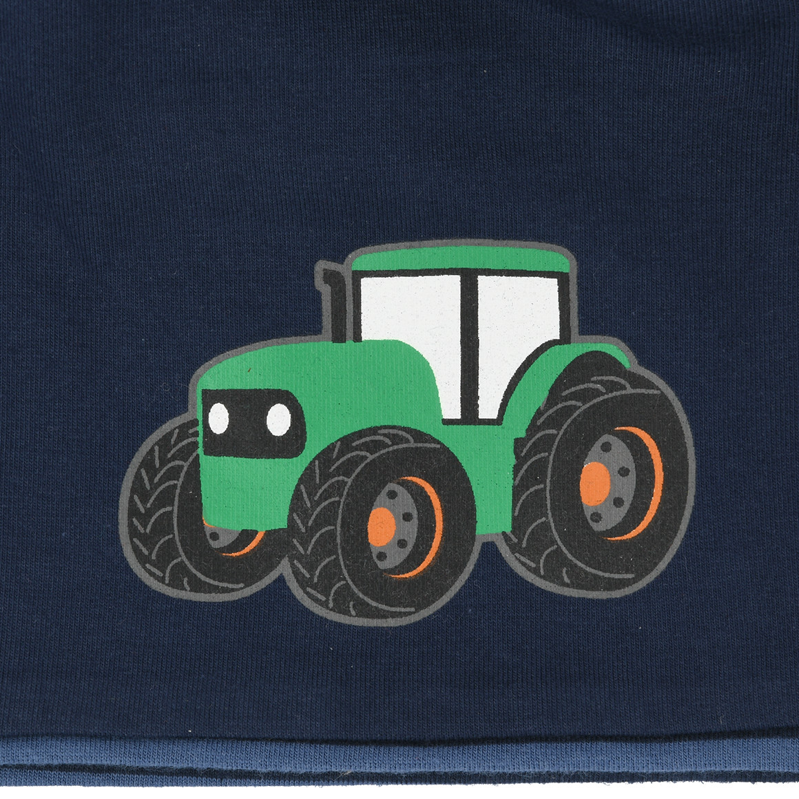 Topolino Jungen Beanie mit Traktor-Print dunkelblau