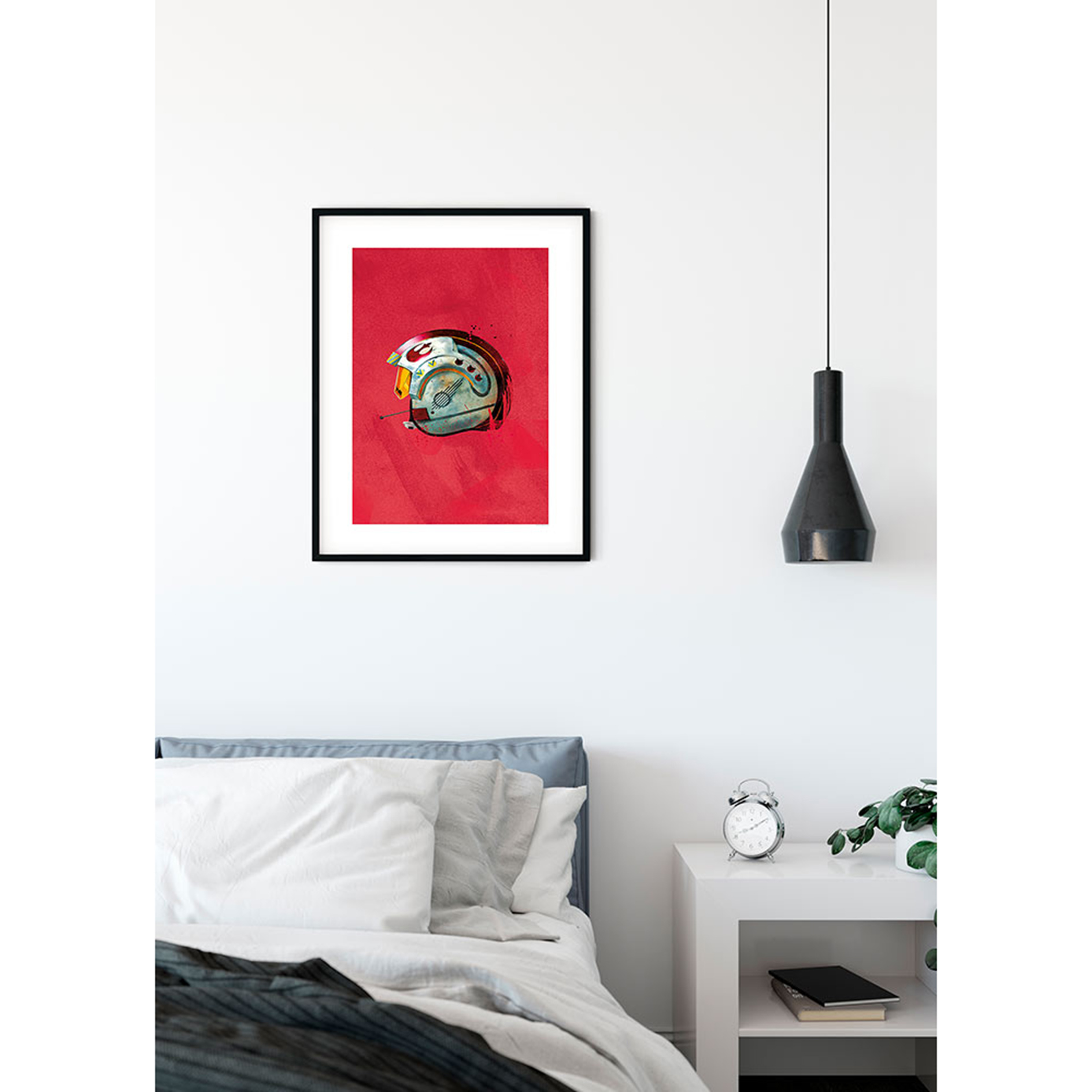 Wandbild STAR WARS CLASSIC HELMETS - 50x70 cm
