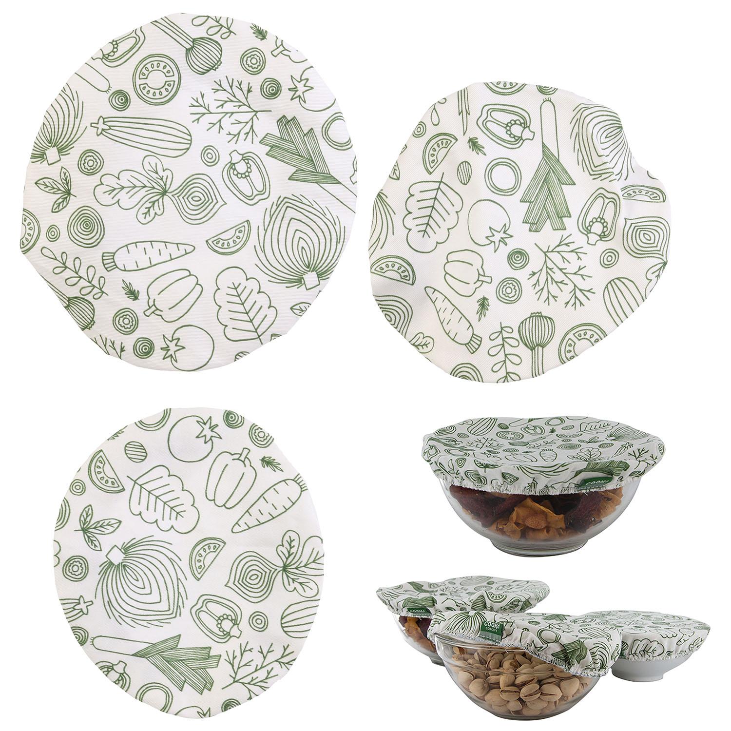 COUVERCLE EN TISSU REUTILISABLE X3