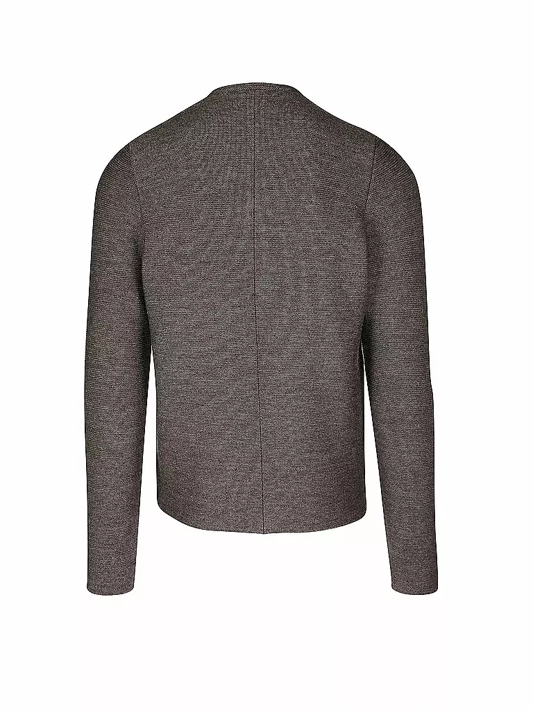GOTTSEIDANK Trachten Strickjacke ALOISIUS grau