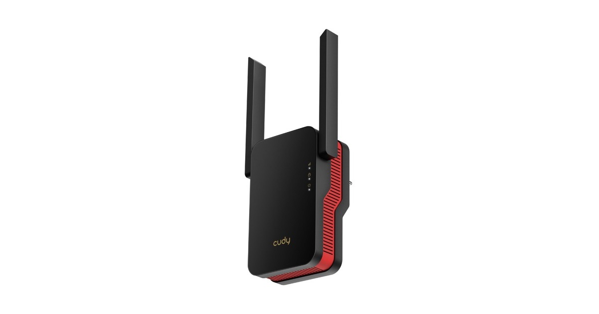 CudyAX3000 Mesh Wi-Fi 6 Range Extender repeater  (Zwart)
