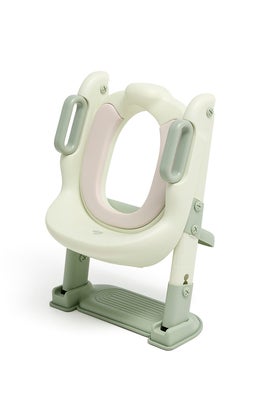 Beemoo CARE Assist Toalettsete med Stige, Soft Green